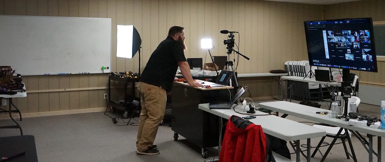 Featured image for “In Episode 073, the Texas RV professor describes a new hybrid training model at the National RV Training Academy”