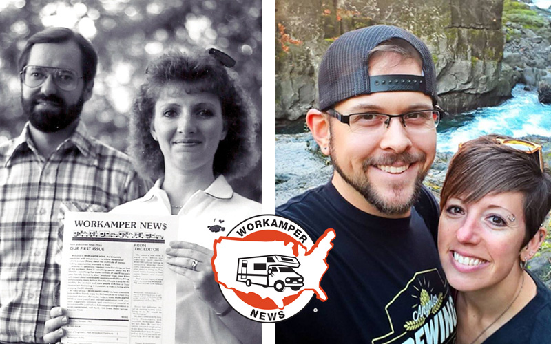 Image of founders of Workamper news and current editors