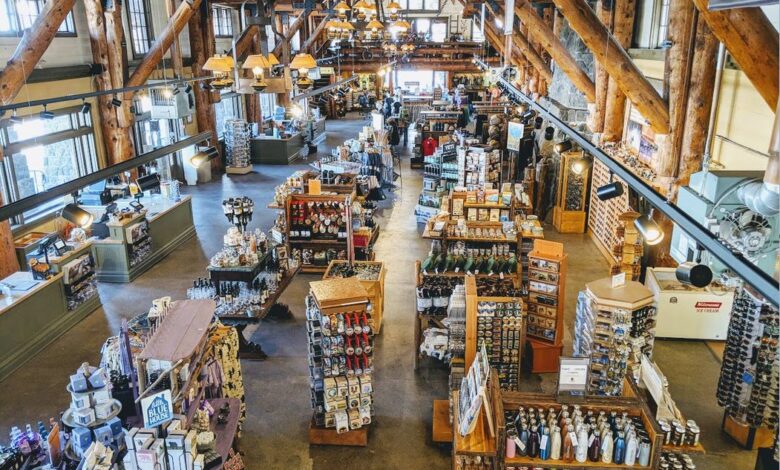 Image of one of 12 Yellowstone General Stores.