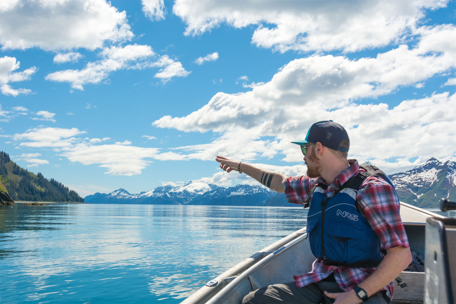 Photo of an Alaskan Wildland Adventures guide