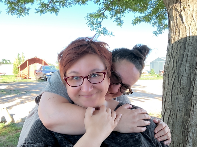 Photo of Jennie and Meredyth Mustafa-Julock