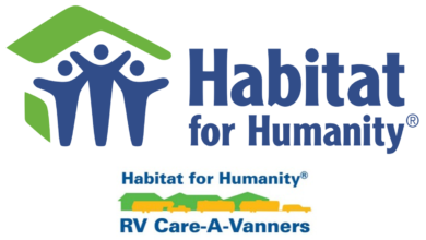 Habitat For Humanity's RV Care-A-Vanners logo