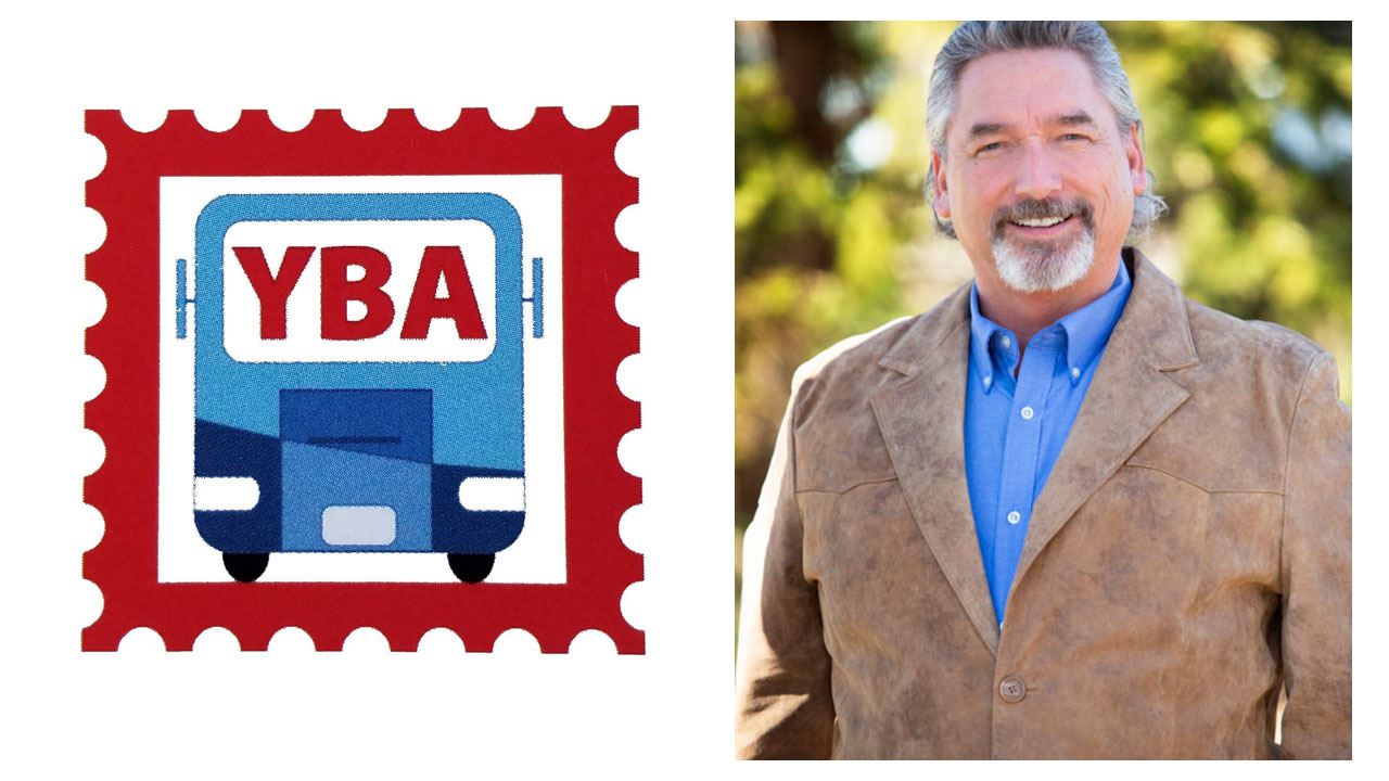 Photo of Bill Linsenmeyer and Your Best Address logo