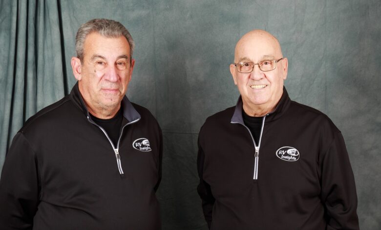 Photo of John DiPietro, left, and Bob Zagami.