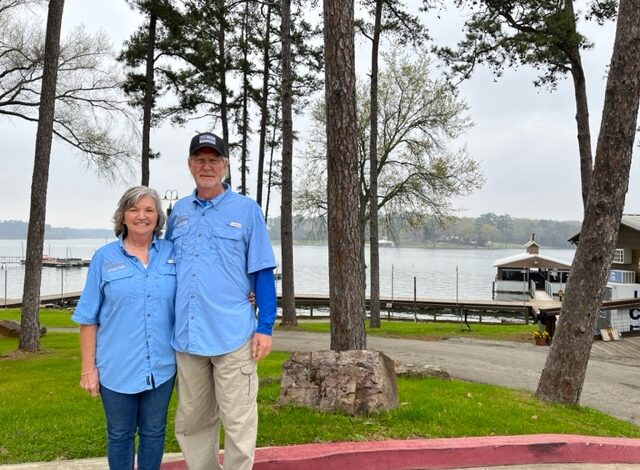 Photo of Venita and Richard Peacock.