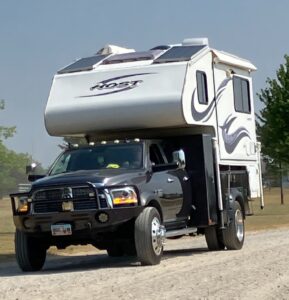 Photo of Corrina and Bryan Barlow's truck camper