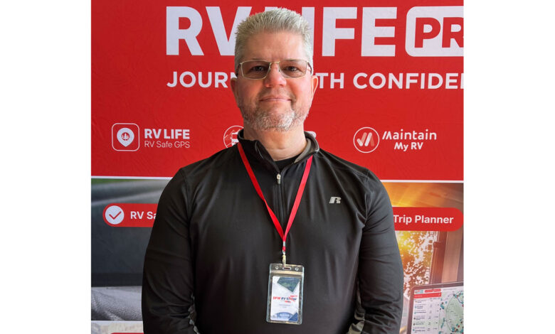 Photo of Patrick Buchanan, director of partnerships with RV Life.