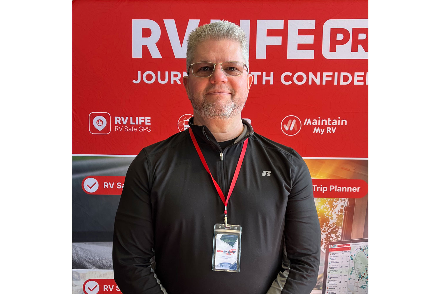 Photo of Patrick Buchanan, director of partnerships with RV Life.