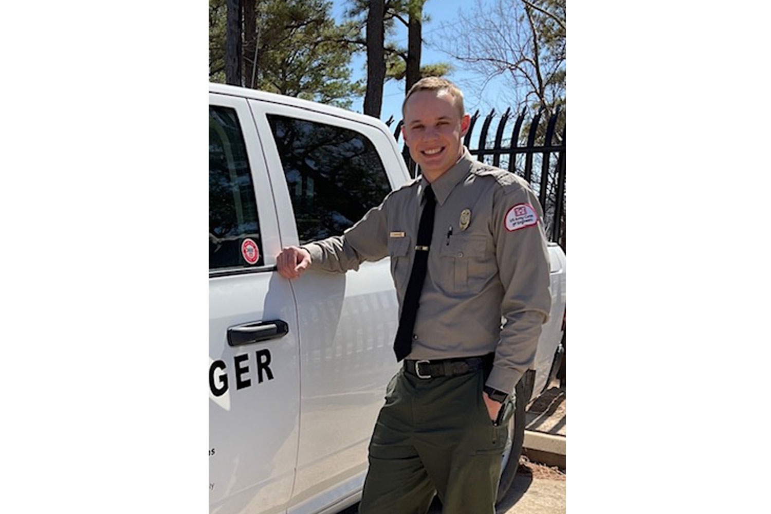 Photo of Tanner Huckaby, with the U.S. Army Corps of Engineers