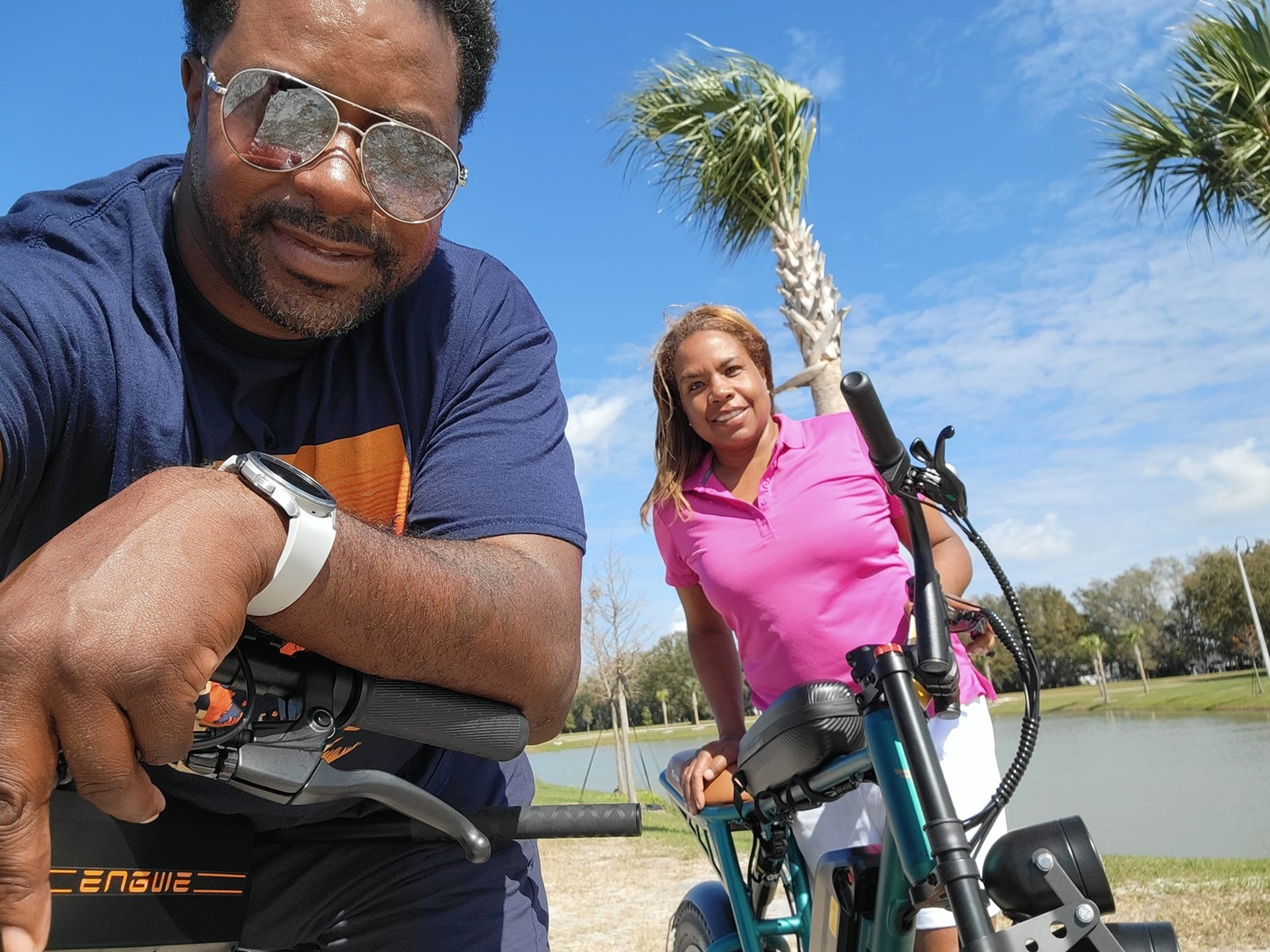 Photo of Talmange & Ashanti Grace, founders of Adventure Bandits.