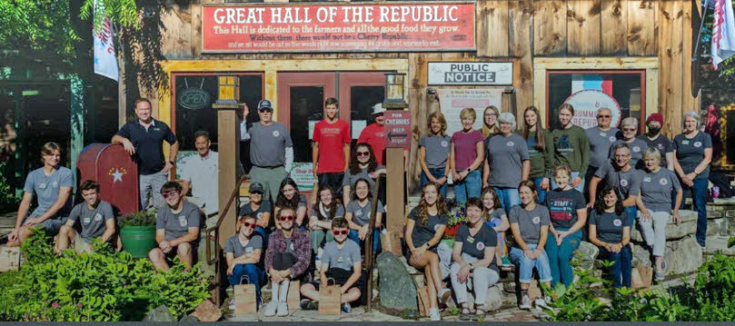 Photo of the Cherry Republic staff.