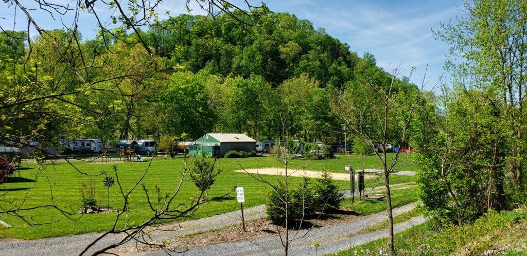 Overview photo of Greenbriar River Campground near Lewisburg, W.V.