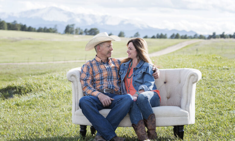 Rex and Gina Younger, owner of Younger Ranch wedding venue.