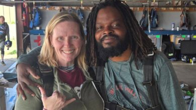 Vicky Childers and Lamont Landrum