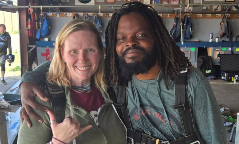 Vicky Childers and Lamont Landrum